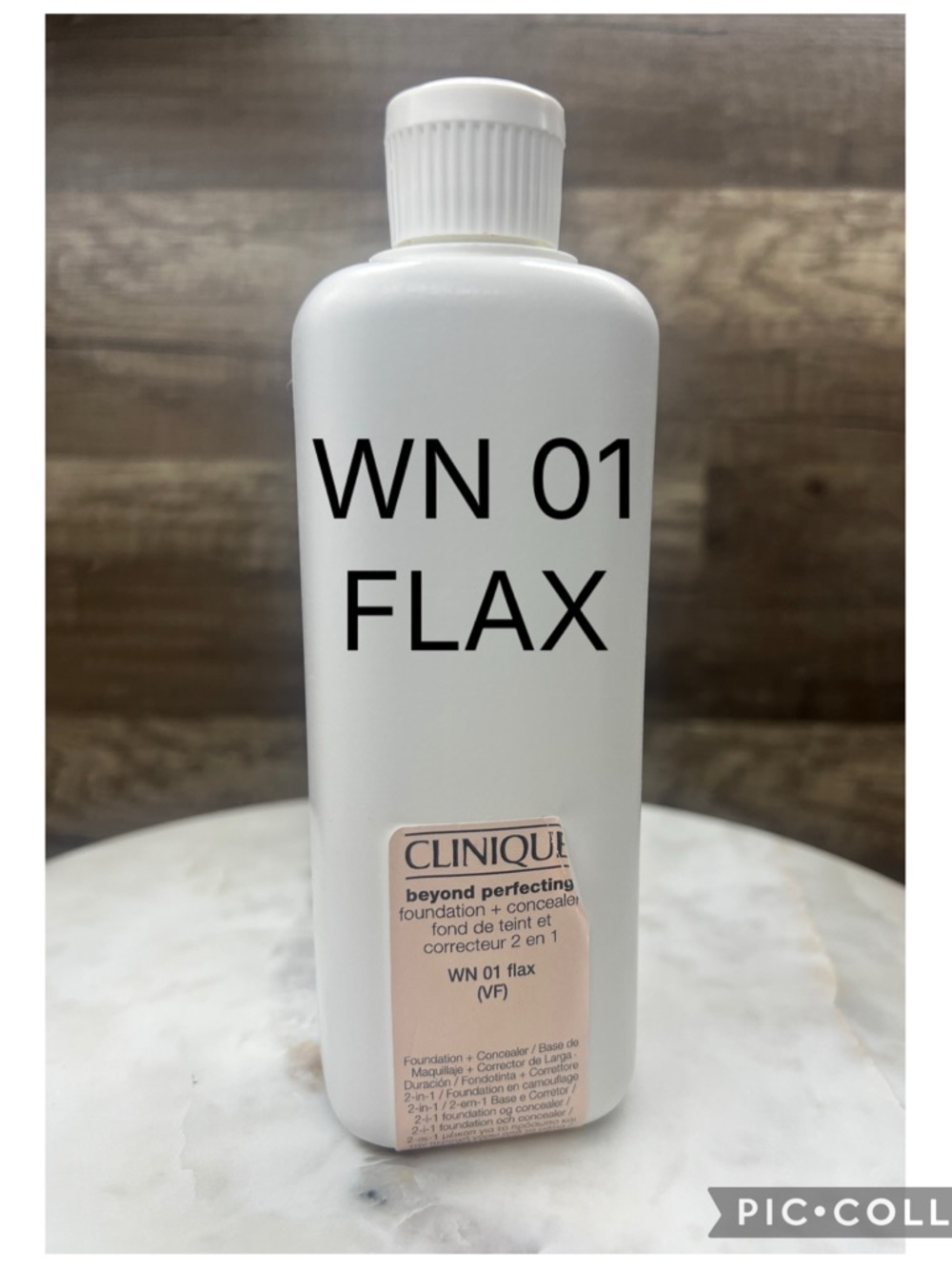 Clinique Beyond Perfecting Foundation + Concealer WN 01 Flax -Jumbo Size Bottle